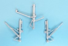 1/72 Grumman F-14 Tomcat Landing Gear (for Hasegawa)