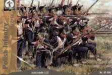 Figurines Infanterie polonaise 1812/14 1/72 Figurines Infanterie polonaise 1812/14 1/72