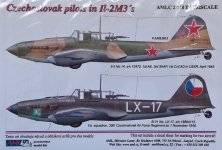 1/32 Decals Czechoslovak pilots in IL-2M3s