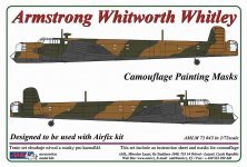 1/72 Camouflage Mask A.W. Whitley Mk.V
