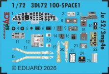 Eduard 1/72 Ju 52/3mg4e pour Airfix
