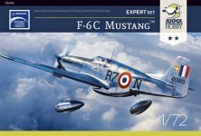 1/72 North-American F-6C Mustang Expert Set