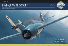 ARMA HOBBY F4F-3 Wildcat 1/72 Maquette Avion