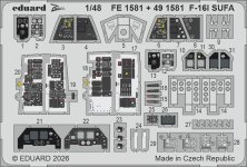 Eduard Detail Set F-16I Sufa 1/48 for GWH