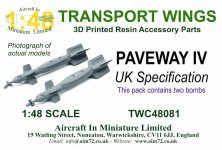 1/48 Paveway IV-UK Specification