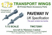 1/72 Paveway IV-UK Specification