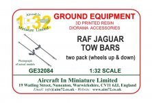 1/32 Sepecat Jaguar tow bars-wheels up & down