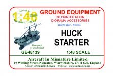 1/48 Huck starter Rfc circa 1918
