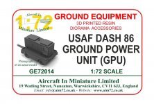 1/72 Dash 86 USAF Ground Power Unit
