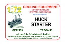 1/72 Huck starter Rfc circa 1918