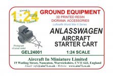 1/24 Anlasswagen Luftwaffe External Power Supply Unit WWII