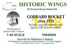 1/48 Goddards Rocket