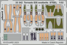 Panavia Tornado Ids seatbelts Steel 1/32