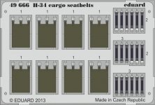 1/48 H-34 cargo seatbelts (GAL.MOD.)