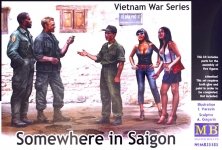 1/35 Somewhere in Saigon, Vietnam War