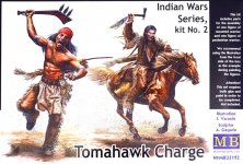1/35 Tomahawk Charge, Indian Wars