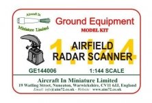 1/144 Airfield radar scanner