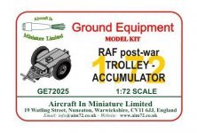 1/72 Scale Trolley Accumulator Raf post-war
