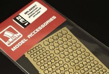 BRENGUN 1/32 Plaques d'inspection rondes PE