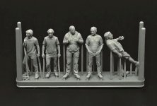 BRENGUN Figurines Membres A�roclub 1/72