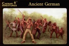 Caesar Miniatures Guerriers Germains Antiques 1/72