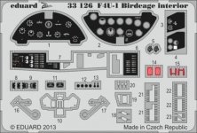 1/32 F4U-1 Birdcage interior S.A. (TAM)