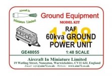 1/48 RAF 60 kva Ground Power Unit (GPU)