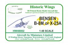 1/48 Bensen B-8M/X-25A Autogiro