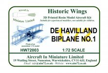 1/48 De Havilland Biplane No.1 .