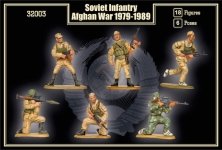 1/32 Soviet infantry Afghan war 1979 -1989