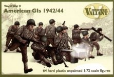 1/72 American G I's 1943/44