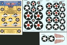 Yellow Wings D�calcomanies Dauntless 1/32 Insignes