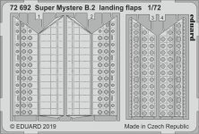 1/72 SET Super Mystere B.2 landing flaps
