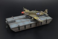 Brengun 1/72 US Navy Seabees Barge � Pontons NL R�sine