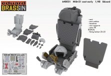 1/48 MiG-21 seat early (EDU)