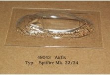 1/48 Vacu Canopy Spitfire Mk.22/24 (AIRF)
