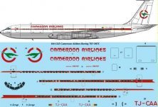 1/144 Cameroon Airlines Boeing 707-3H7C