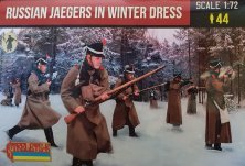 1/72 Russian Jaegers in Winter Dress Napoleonic era