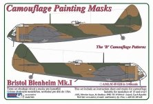 1/48 Bristol Blenheim Mk.I / "B" Camouflage Patterns