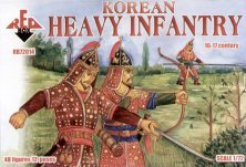 Red Box Korean Heavy Infantry 16th-17th Century 1/72
