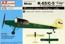 1/72 K-65/C-5 Cap Czechoslovak service