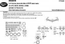 1/72 Mask C-47 Skytrain, Dakota Mk.III/IV BASIC