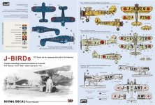 1/72 J-BIRDs (Ki-9, Ki-27, C-17E, H.Brandenburg)