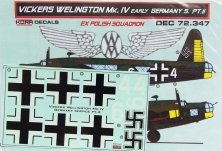 1/72 Vickers Wellington Mk.IV early Germany Part II