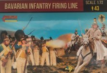 1/72 Bavarian Infantry Firing Line Napoleonic