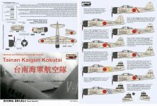 1/48 Decal Tainan Kaigun Kokutai