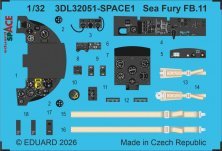 Eduard 1/32 Sea Fury FB.11 DBMK Maquette Avion