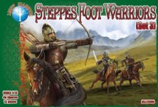 1/72 Steppes Foot Warriors. Set 3