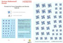 Techmod Finnish Air Force Insignia Decals 1/48
