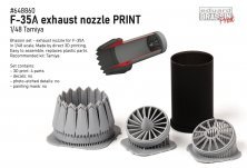 Brassin 1/48 F-35A exhaust nozzle PRINT